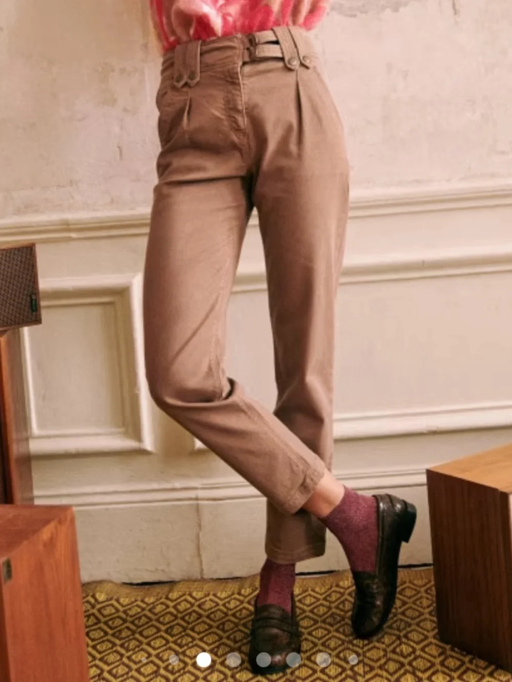 Sézane Pantalon Leon - Picture 12 of 13